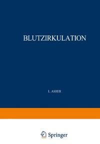 Cover Blutzirkulation. 2 Teile. 1926/27