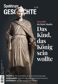 Cover Spektrum Geschichte 1/2024 Konradin, der letzte Staufer