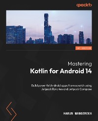 Cover Mastering Kotlin for Android 14
