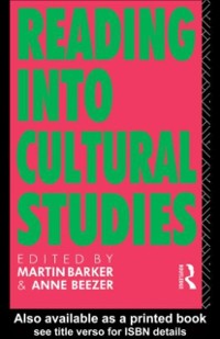 Cover Reading Into Cultural Studies