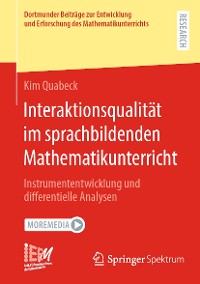 Cover Interaktionsqualität im sprachbildenden Mathematikunterricht