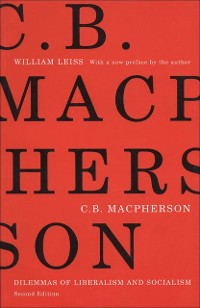 Cover C.B. Macpherson