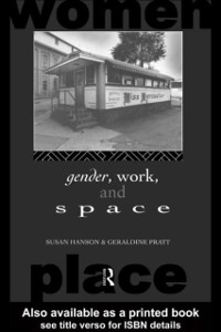 Cover Gender, Work and Space