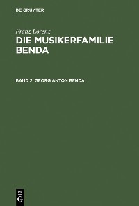 Cover Georg Anton Benda