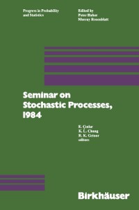 Cover Seminar on Stochastic Processes, 1984