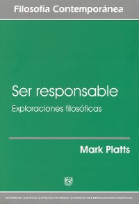 Cover Ser responsable. Exploraciones filosóficas