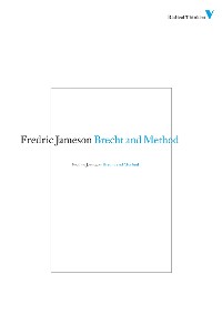 Cover Brecht and Method