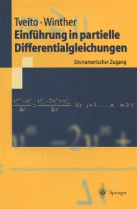 Cover Einführung in partielle Differentialgleichungen