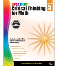 Cover Spectrum Critical Thinking for Math, Grade 5