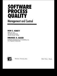 Cover Software Process Quality