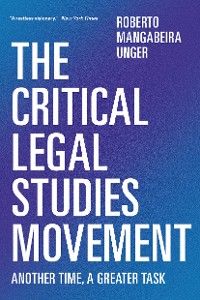 Cover The Critical Legal Studies Movement