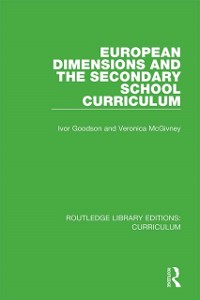 Cover European Dimensions and the Secondary School Curriculum