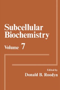 Cover Subcellular Biochemistry