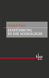 Cover Einführung in die Soziologie