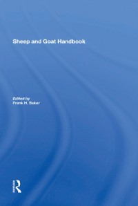Cover Sheep And Goat Handbook, Vol. 3