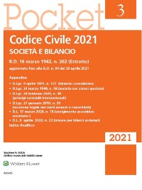Cover Codice Civile 2021 - Società e Bilancio