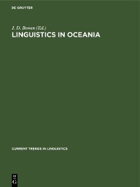 Cover Linguistics in Oceania