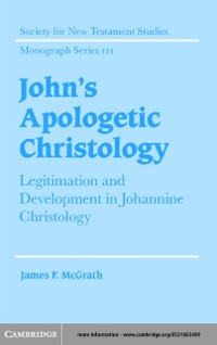 Cover John's Apologetic Christology
