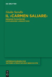 Cover Il "Carmen Saliare"