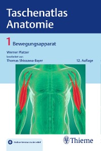 Cover Taschenatlas Anatomie, Band 1: Bewegungsapparat