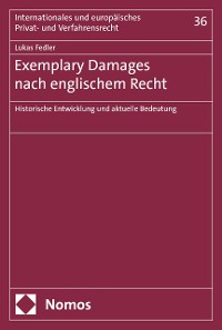 Cover Exemplary Damages nach englischem Recht