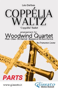 Cover Coppélia Waltz - Woodwind Quartet (Parts)
