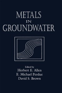 Cover Metals in Groundwater