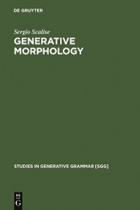 Cover Generative Morphology