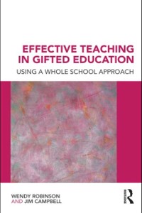 Cover Effective Teaching in Gifted Education