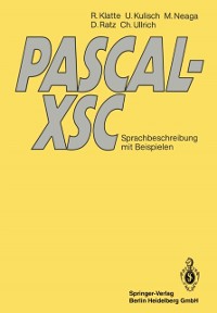 Cover PASCAL-XSC