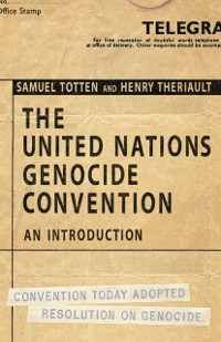 Cover United Nations Genocide Convention
