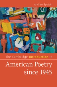 Cover Cambridge Introduction to American Poetry since 1945