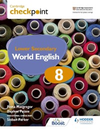 Cover Cambridge Checkpoint Lower Secondary World English Student's Book 8