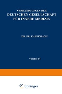 Cover Verhandlungen der Deutschen Gesellschaft für Innere Medizin
