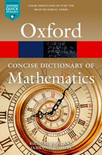 Cover Concise Oxford Dictionary of Mathematics