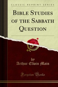 Cover Bible Studies of the Sabbath Question