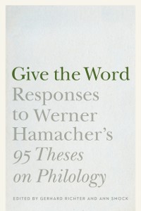Cover Give the Word