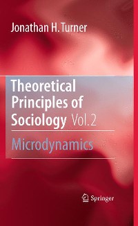 Cover Theoretical Principles of Sociology, Volume 2