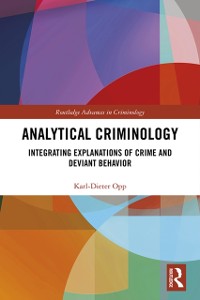 Cover Analytical Criminology