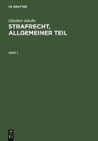 Cover Strafrecht, Allgemeiner Teil