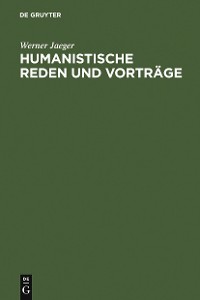 Cover Humanistische Reden und Vorträge