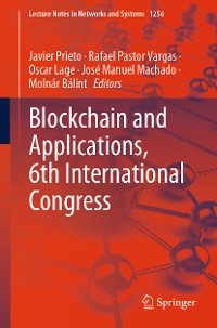 Cover Blockchain and Applications, 6th International Congress