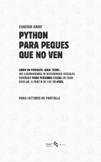 Cover Python para peques que no ven