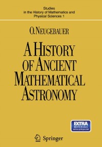 Cover History of Ancient Mathematical Astronomy
