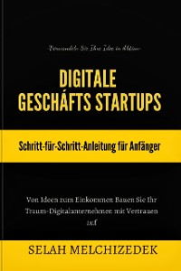 Cover Digitale Geschäfts-Startups