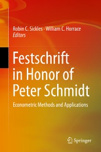 Cover Festschrift in Honor of Peter Schmidt