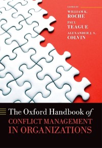 Cover Oxford Handbook of Conflict Management in Organizations