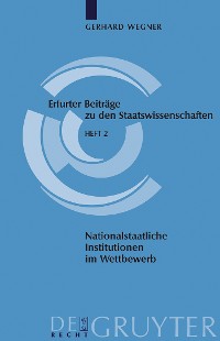 Cover Nationalstaatliche Institutionen im Wettbewerb