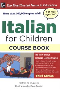 Cover ITALIAN FOR CHILDREN, 3E