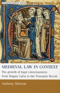 Cover Medieval law in context